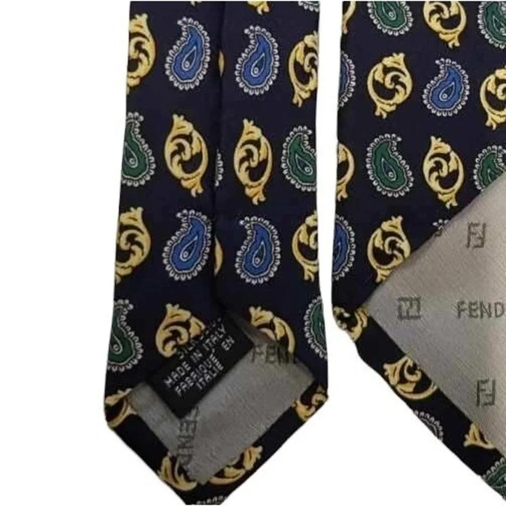 FENDI Silk Tie Made in ITALY‎